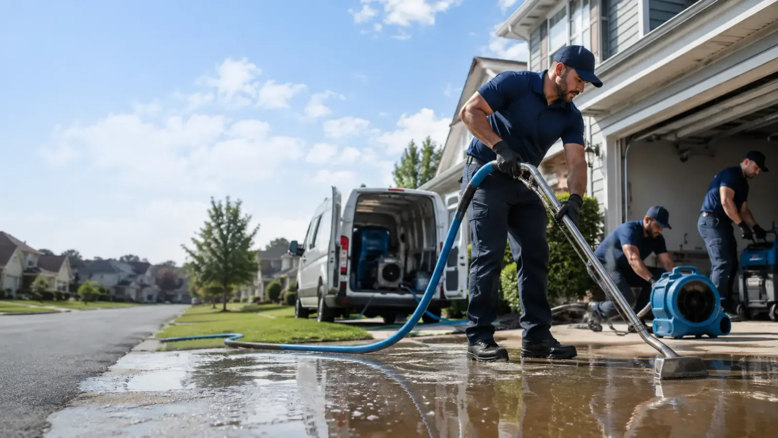 Flood Damage Restoration in Saint Clairsville, OH